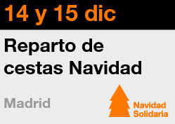 Reparto de cestas Navidad