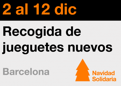 Recogida de juguetes Barcelona 2019