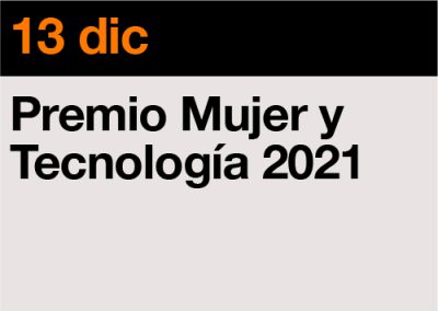 Premio Mujer y Tecnología