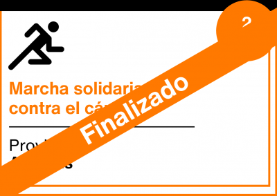 Marcha solidaria contra el cáncer