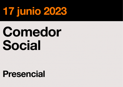 Comedor social – junio 23