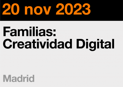 Familias: Creatividad Digital 20 nov