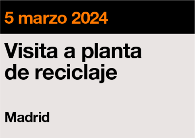 Visita a planta de reciclaje