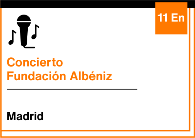 Concierto Fundación Albeniz 2024