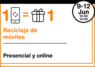 Recicla tu viejo móvil y llévate un regalo de cine 2025